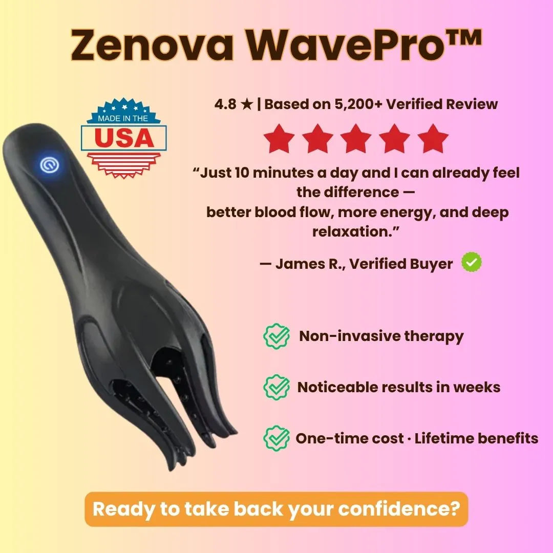 Zenova WavePro™ - 3-in-1 Circulation & Therapy Device